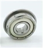 DDRF1140ZZ Flanged Bearing Shielded Stainless Steel 4x11x4