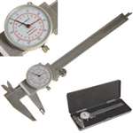 Dial Vernier Caliper Gauge Metric Measuring Tool 0-150mm