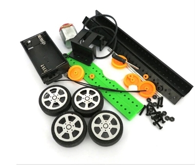 DIY Batteries Operated Toy Car Kit