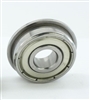 F6809ZZ Flanged Bearing Shielded Chrome Steel 45x58x7