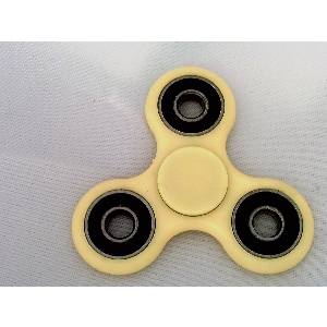 Yellow Fidget Hand Spinners Toy