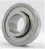 Stamped Steel Flanged Wheel Bearing 7/16"x1 1/8" inch Ball 