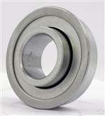 Stamped Steel Flanged Wheel Bearing 7/16"x1 1/8" inch Ball 