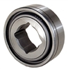GW211PP3 Agriculture Heavy Duty Disc Harrow Bearing, Square Bore, Relubricable, Two Triple Lip Seals 1-1/2"  Bore Bearing