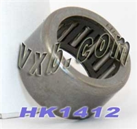 HK1412 Shell Type Needle Roller Bearings 14x20x12