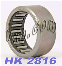 HK2816 Shell Type Needle Roller Bearings 28x35x16