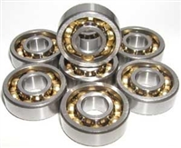 8 Skateboard Bearing Bronze Cage Open