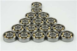 16 inline Skate Bearing Nylon Cage Open