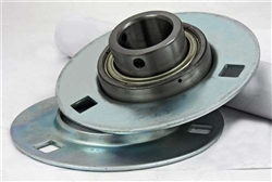 SBPF207-22 Pressed Steel Housing Bearing 3-Bolt Flanged Mounted