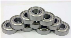 4x7 Metal Shielded 4x7x2.5 Metric 4mm Bore Bearings Pack of 10