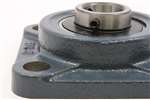 1 1/4" Bearing UCF-206-20 + Square Flanged Housing Mounted Bearings