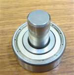 1 1/8" Inch Ball Bearing with 1/2" Diameter Integrated 1 1/4" Axle