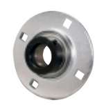 FHPFFZ207-22 Flange Pressed Steel 4 Bolt 1 3/8" Inch Bearing