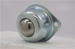 2 Holes Flange Ball Transfer Unit 1" Inch Mounted Bearings