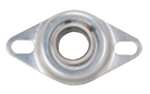 FHPFLZ207-22 Bearing Flange Pressed Steel 2 Bolt 1 3/8" Inch Bearings