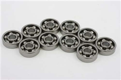 R2-5 Open Miniature Bearing 1/8"x5/16"x7/64" inch Pack of 10