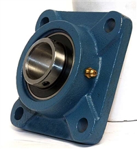 1/2" Bearing UCF201-8 + Square Flanged Cast Housing Mounted Bearings