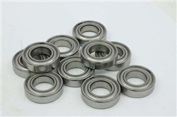 6205ZZ 25x52x15 Shielded Bearing Pack of 10