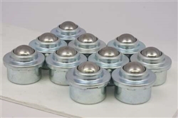 Flange Fit Mounting Ball Transfer Unit pack of 10 Mounted Bearings