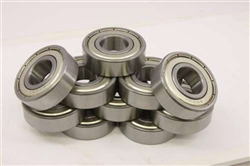 Wholesale Lot 100 Stainless Steel Skate Bearing Nylon Sealed Bearings