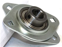 FYH SBPFL201-8 1/2" Stamped oval 2 bolt Flanged Mounted Bearings