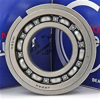 6004NR Nachi Bearing 20x42x12:Open:C3:Snap Ring:Japan