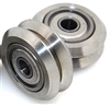 Linear Motion Guide Way 8x24.5x5.6mm V Groove Track Roller Bearing