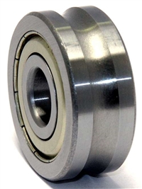 LFR5201-10KDD  12mm ID x 10mm U Groove Track Roller Bearing