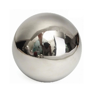 Ornament Decoration LOOSE 80mm Stainless Steel  304C Hollow Ball Mirror Finished Shiny