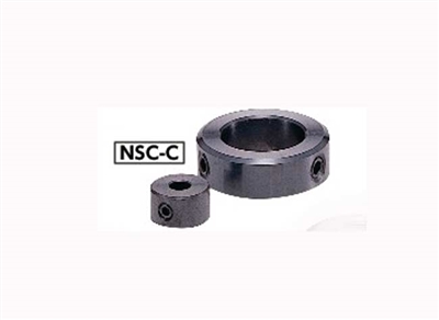 NSC-10-10-C NBK Set Collar - Set Screw Type - Steel  NBK  Ferrosoferric Oxide Film Pack of 1 Collar Made in Japan