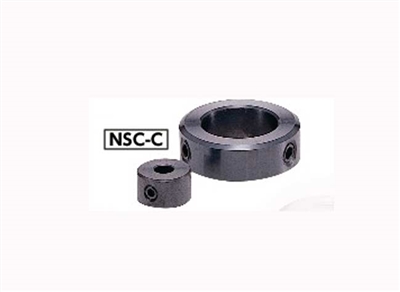 NSC-17-10-C NBK Set Collar - Set Screw Type - Steel  NBK  Ferrosoferric Oxide Film Pack of 1 Collar Made in Japan