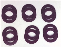 A Pack of 12 Purple seals for 608 Bearings
For Fidget spinners, Skateboards and Inline Rollerblades