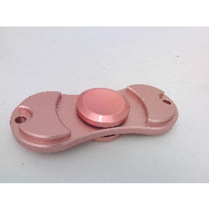Pink Aluminum Dual Fidget Hand Spinner Toy