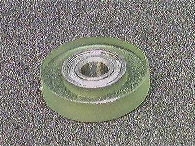 PU0312-3 Polyurethane Rubber Bearing 3x12x3mm Shielded Miniature