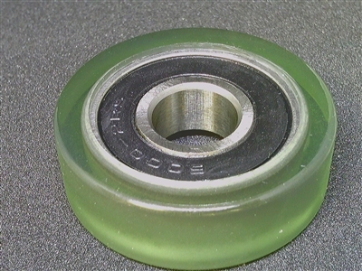 PU10x32x10-2RS Polyurethane Rubber Bearing 10x32x10 C3 Sealed Miniature