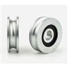 10mm Bore Bearing with 40mm Steel Wire/Cable Track Pulley 10x40x12.5mm