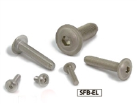 SFB-M6-8-EL NBK Socket Button Head Cap Screws with Flange Made in Japan Pack of 20