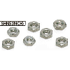 SHNS-4-40 NBK Hex Nuts - Inch Thread- Pack of 10. Made in Japan
