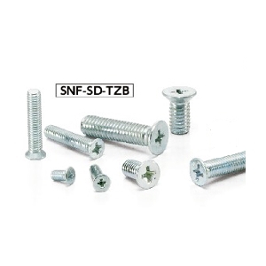 Made in Japan  SNF-M3-8-SD-TZB NBK Cross Recessed Flat Head Machine Screws with Small Head Pack of 20