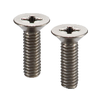 SNFTG-M3-6 NBK Cross Recessed Flat Head Machine Screws - High Intensity Titanium Alloy- Made in Japan