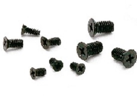 SNZF-M2-4-TBZ-NBK 4mm Long Cross Recessed Flat Head Machine Screws for Precision Instruments