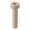 SPE-M4-25-LC NBK Plastic screw - Hex Socket Low Head Bolt - PEEK Made in Japan