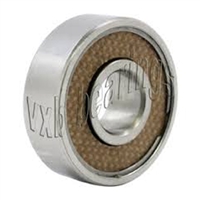 SR3-2TS EZO Bearing 3/16"x1/2"x0.196" inch Stainless Steel Sealed Bearings  made in Japan