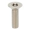 SRFXS-M6-25 NBK Flat Head Screw with Hexalobular Socket (with Pin) Made in Japan