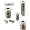SSHS-M10-10-SD NBK   Length Socket Head Cap Screws with Extreme Low & Small Head.Pack of 10-Made in Japan
