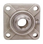 SSUCF201-12mm Stainless Steel Flange Unit 4 Bolt 12mm Bore Mounted Bearings