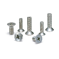 Made in Japan SVFS-M5-10 NBK Cross Recessed Flat Head Machine Screws with Ventilation Hole Pack of 10