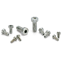 Lot of 5 SVLS-M10-16-NBK  Socket Head Cap Screws with Ventilation Hole with Low Profile M10 length 16mm