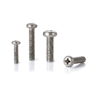 SVPT-M4-6 NBK Phillips Cross Recessed Pan Head Titanium Machine Screws with Ventilation Hole Pack of 10