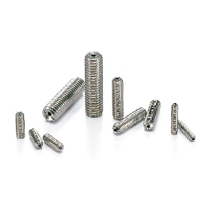 Made in Japan SVTS-M5-15 NBK Hex Socket Set Screws with Ventilation Hole  Pack of 20